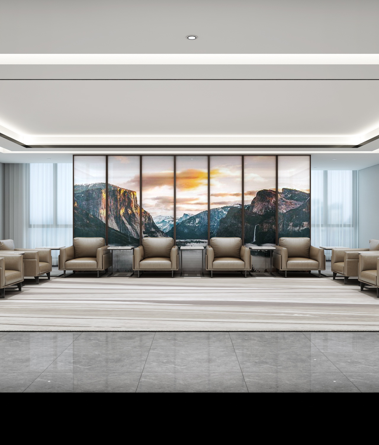 立馬車(che)業辦(bàn)公(gōng)室裝(zhuang)修-貴賓室-pc