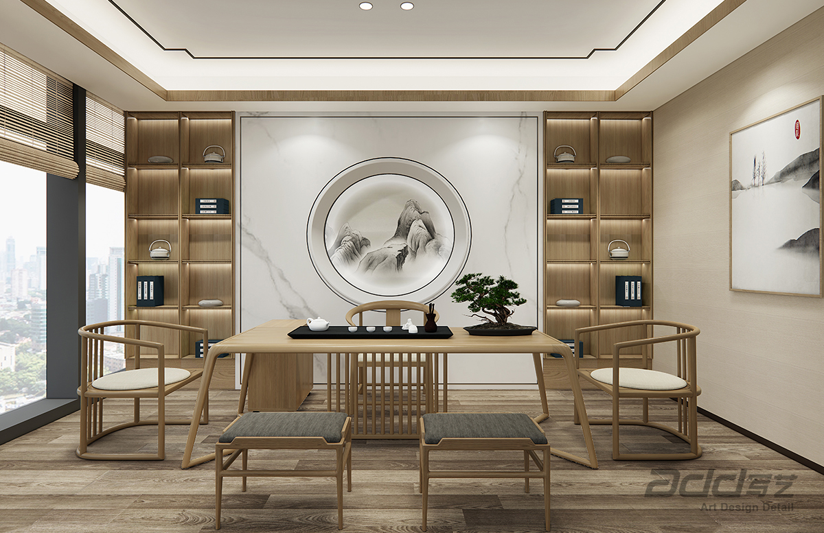 明源雲辦(bàn)公(gōng)室裝(zhuang)修-茶室