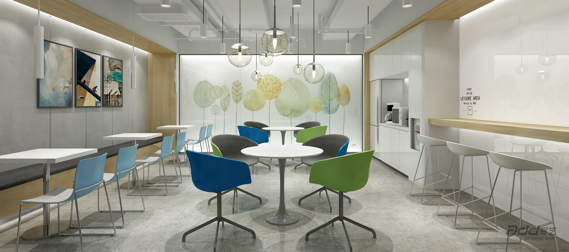 億童文(wén)教辦(bàn)公(gōng)樓設(shè)計(ji)效果圖-茶水間-pc