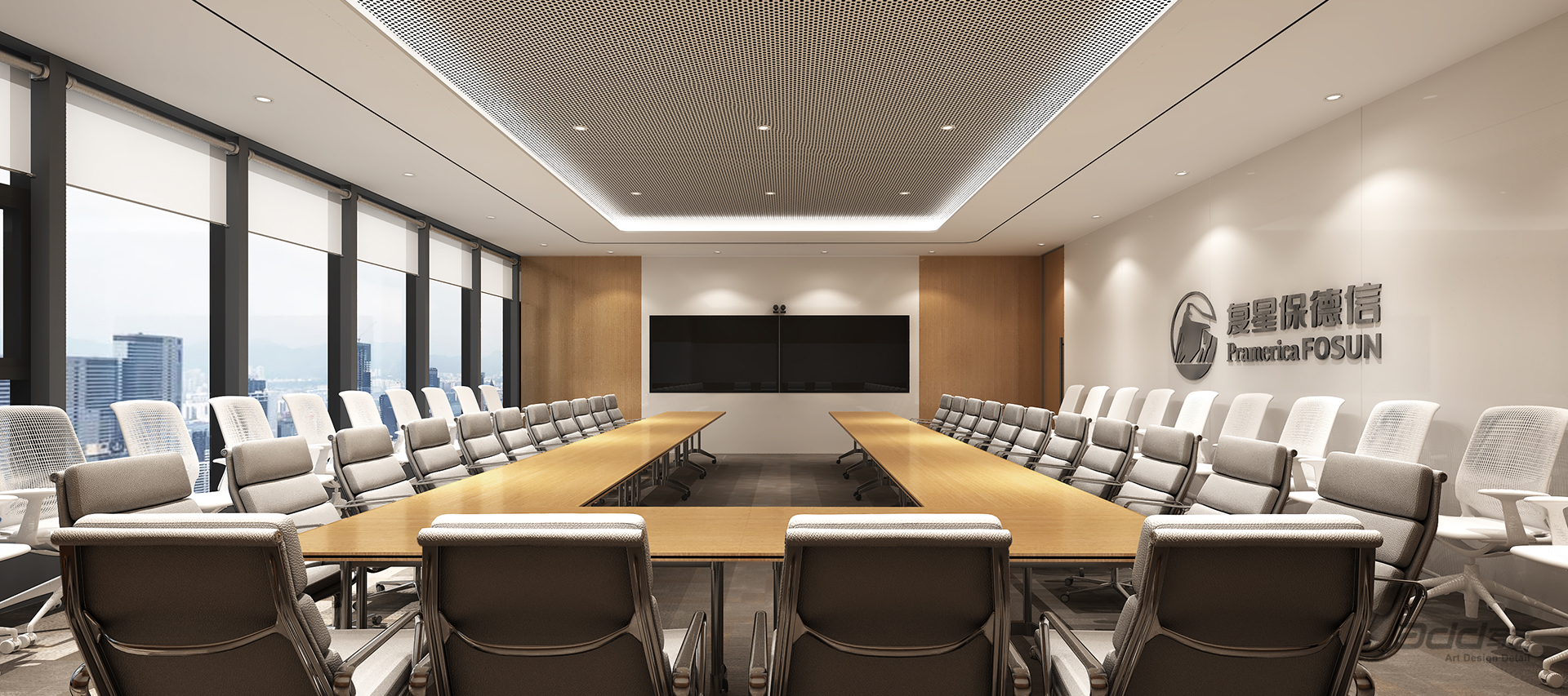 複星保德(dé)信(xin)辦(bàn)公(gōng)室設(shè)計(ji) 大(da)會議室-pc