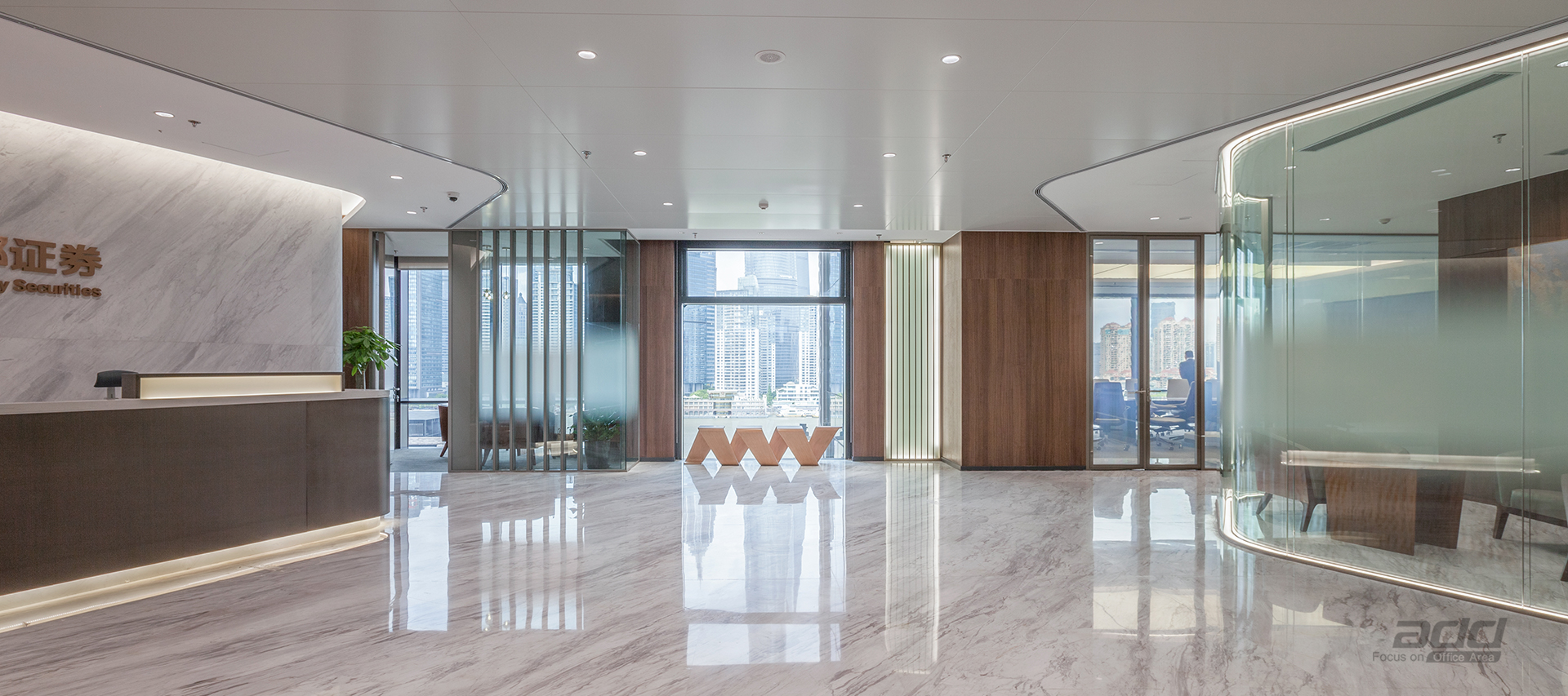 德(dé)邦證券辦(bàn)公(gōng)樓裝(zhuang)修設(shè)計(ji)-大(da)堂-pc